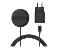 Belkin Ładowarka magnetyczna, Qi2 15W, rozkładana, zasilacz 20W, cz - 1363157 - zdjęcie 1